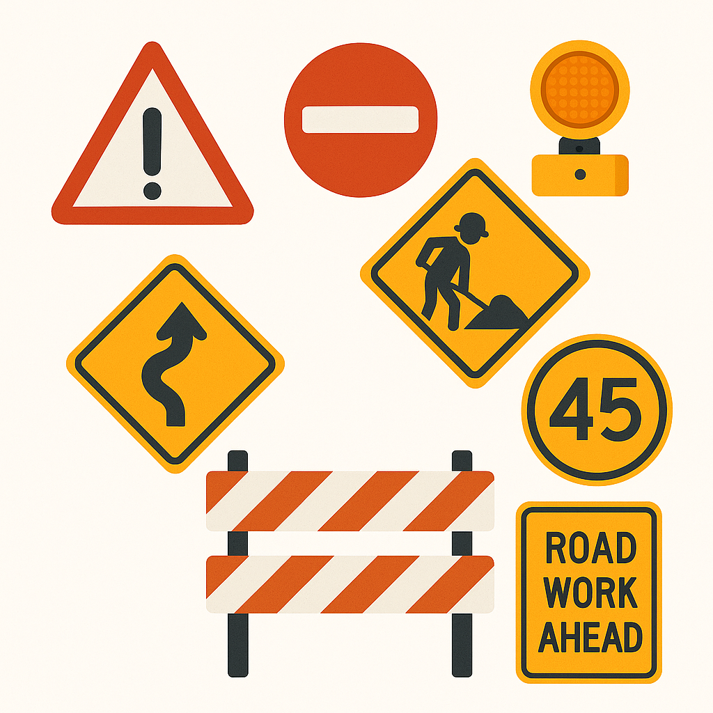 Road Safety Signs Safety Road Construction Signs