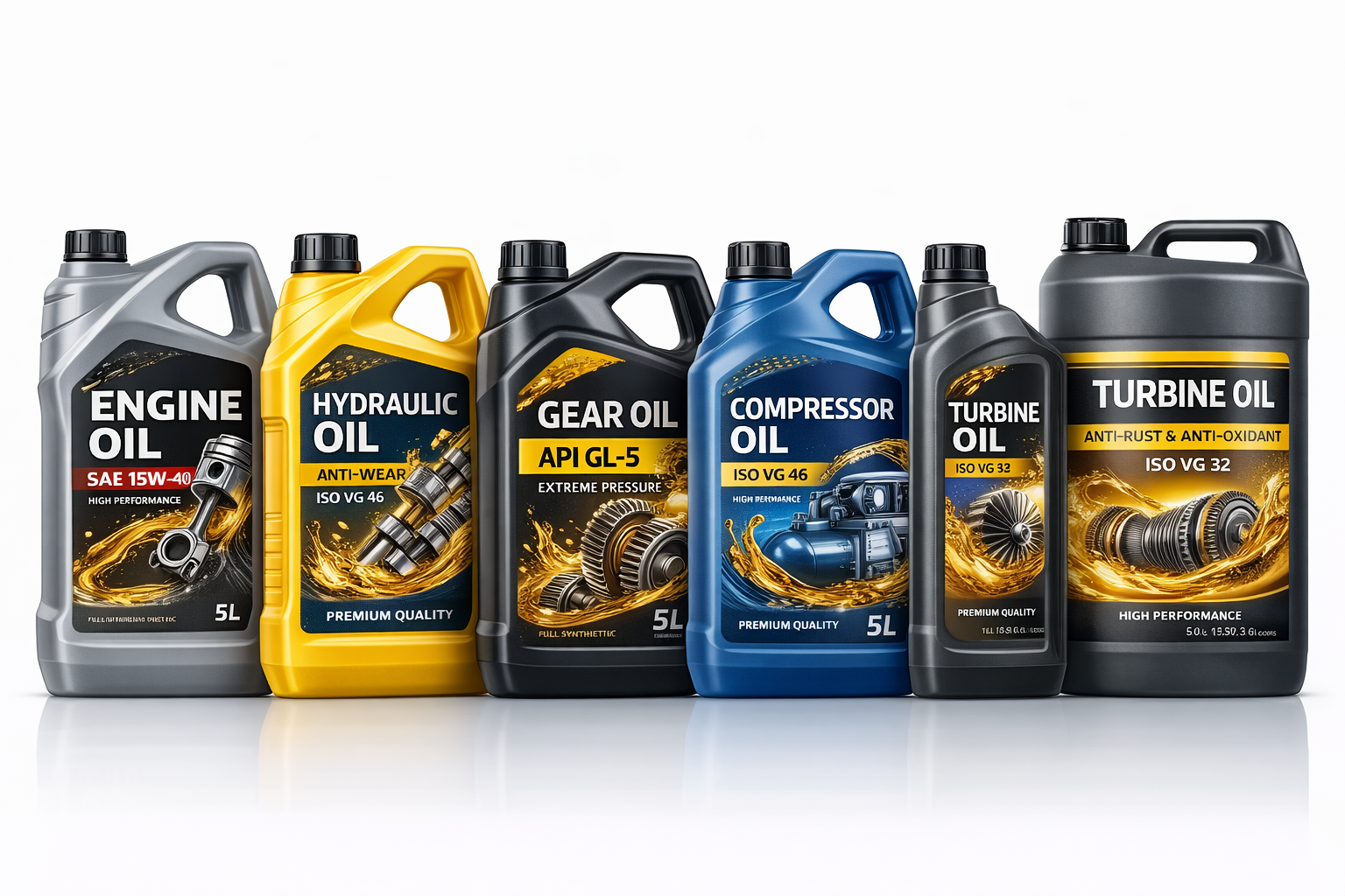 Industrial Oil Containers