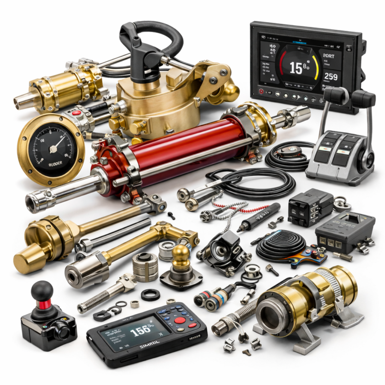 Marine Steering & Control Components Supplier HA Tradings UAE